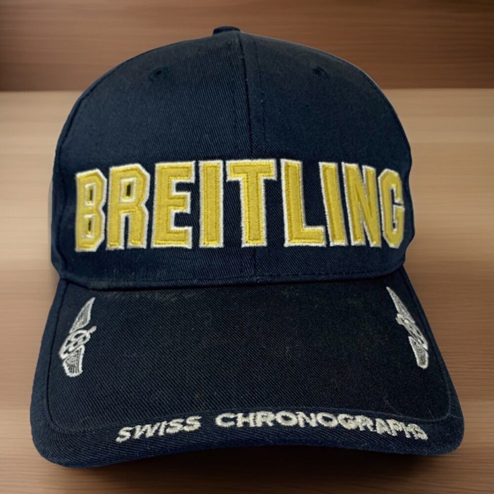 Breitling Swiss Chronographs Watch Cap Mens Snapback Hat NEW Fast Shipping